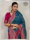 Samprada Luxe By Sethnic Satin Makhmal Wedding Wear Saree Wholesale Market In Surat